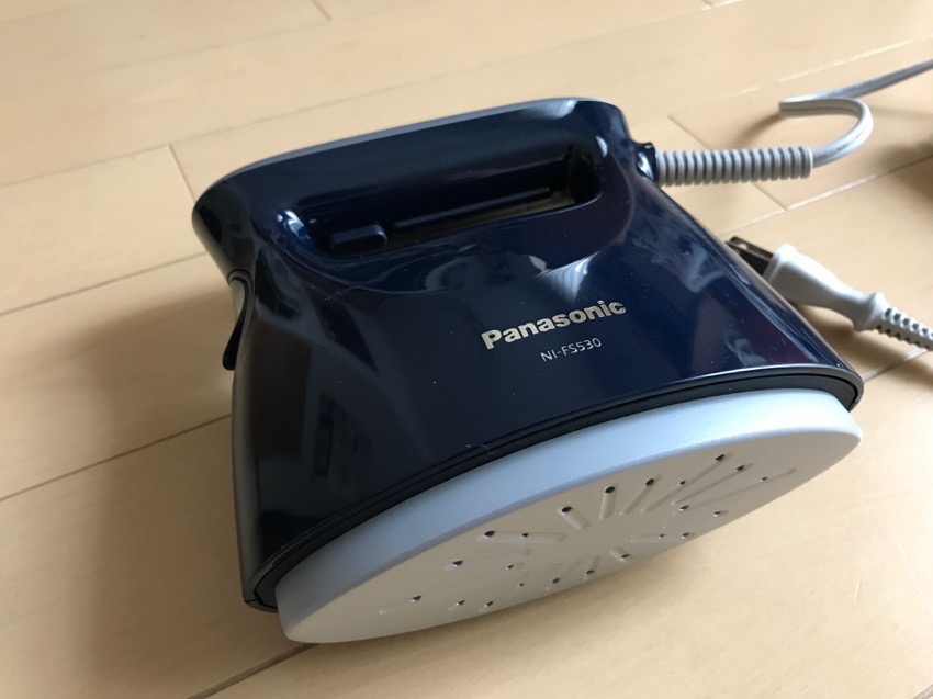 Panasonicのアイロン【衣類スチーマー（NI-FS530）】を買ってみた！