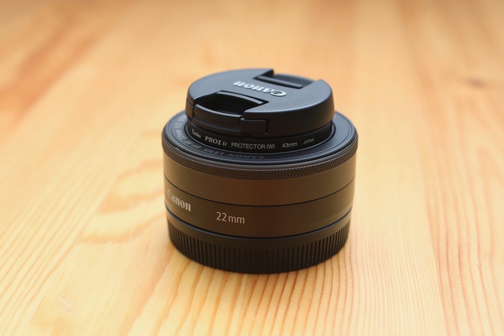カメラ レンズ(単焦点) EOS M100パンケーキレンズ【EF-M22mm F2 STM】を買ってみた